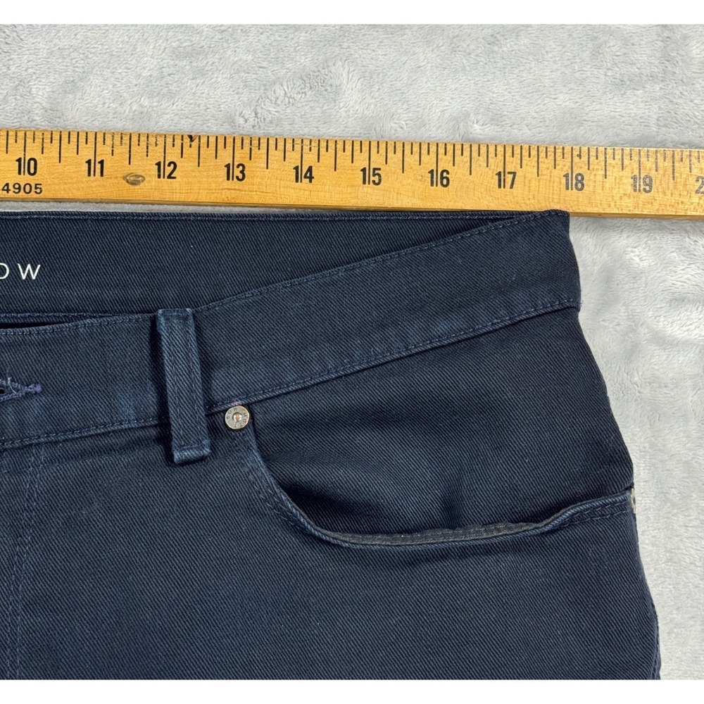 MOTT‎ & BOW Slim Mercer Skinny Navy Jeans Mens 34x32 Stretch Denim Pants - Picture 7 of 11